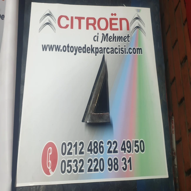 Citroen c5 x7 sol ayna önü üçgen